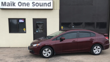 2014 Honda Civic with professional window tint